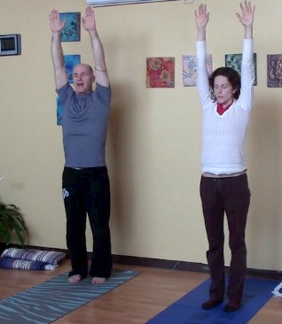 Shoulder Energizer Stomach Lift 3rd Yogoda exercise